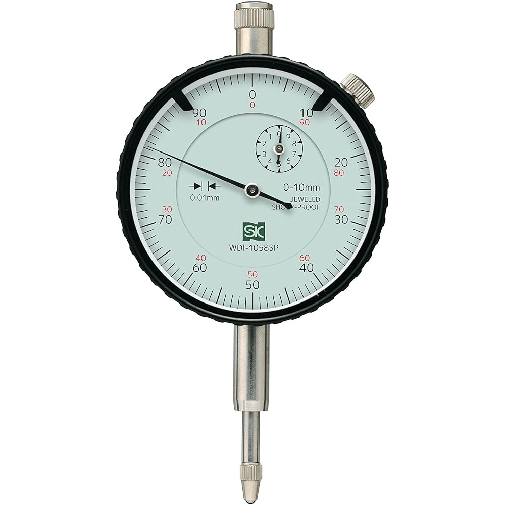 Niigata Seiki SK Dial Gauge 0-10mm Graduation 0.01mm WDI-1058SP