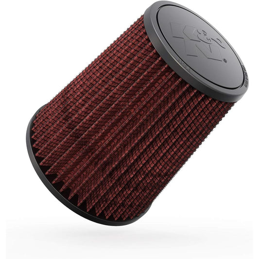 K & N Universal Lump On Air Intake Filter: High performance, premium, washing, replacement filter: Flange diameter: 4 inch, filter height: 7 inches, flange length: 0.625 inches, shape: Round tapard, RF-1015