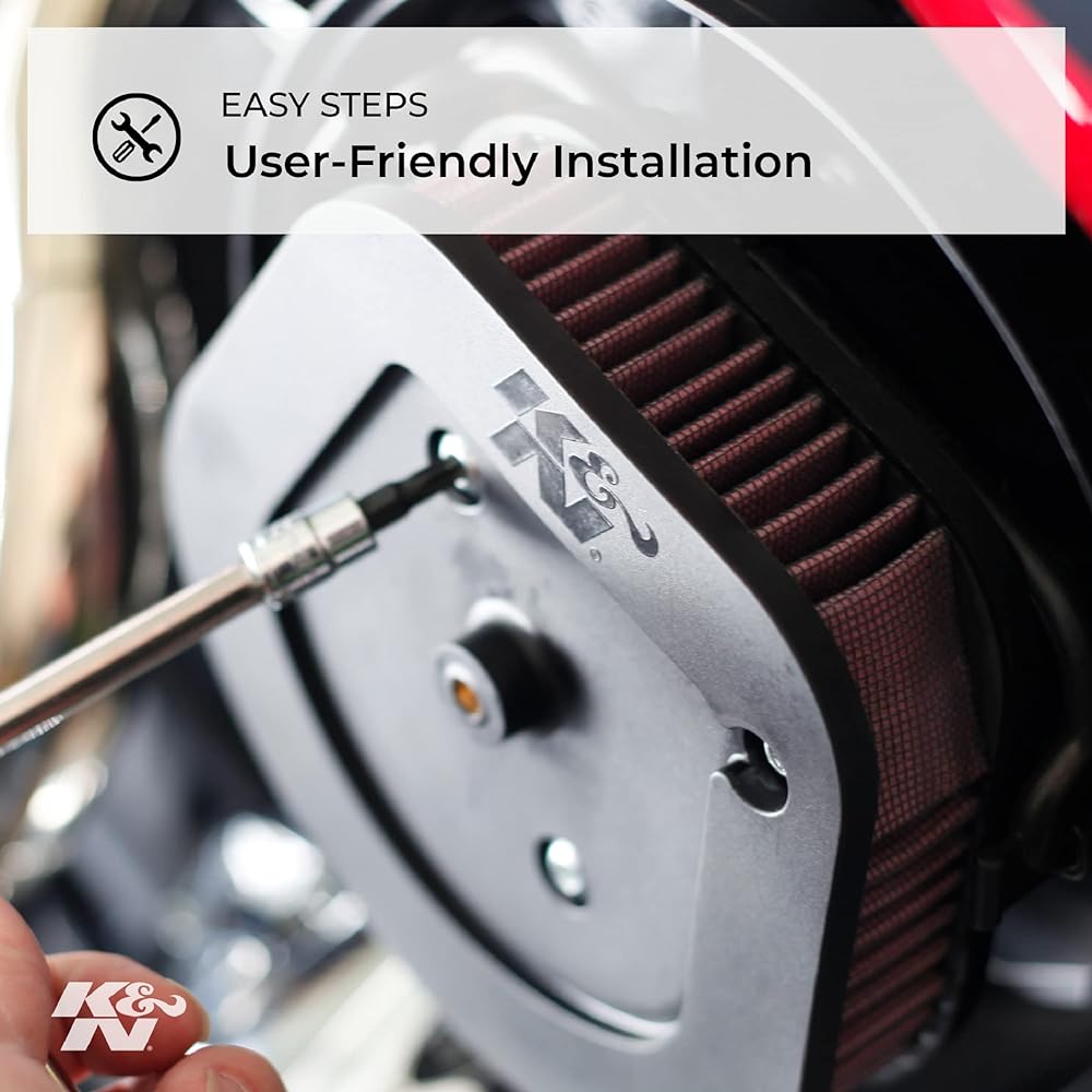 K & N High Flow Air Cleaner Element 2004-09 For XL