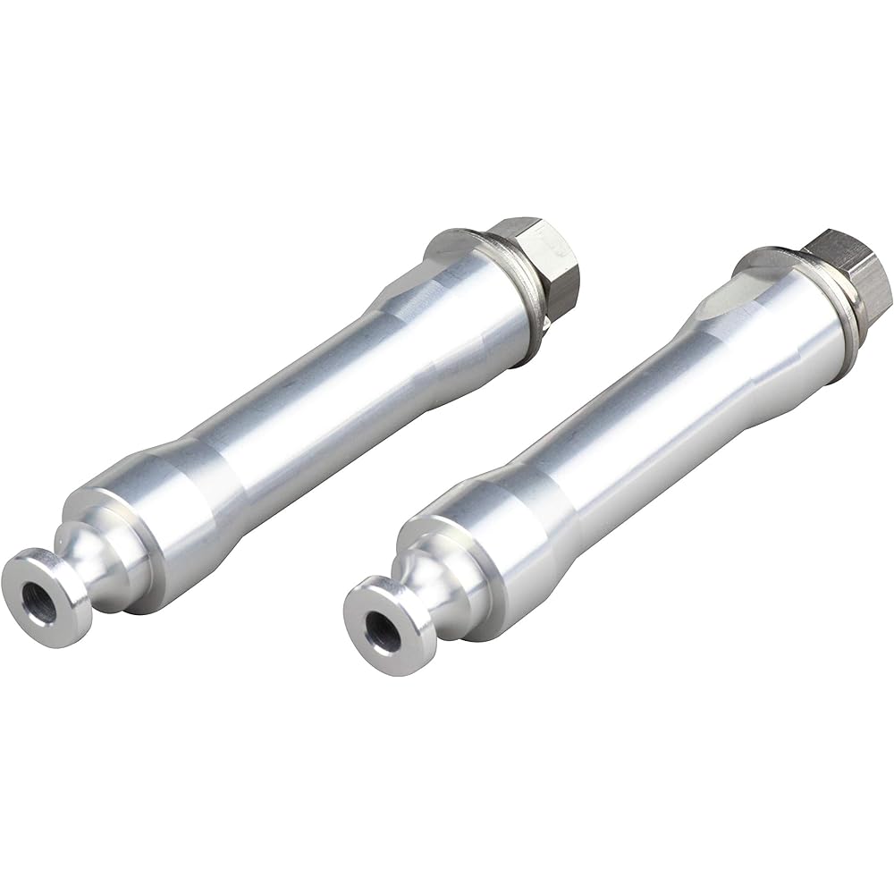 POSH Motorcycle Supplies Super Long Turn Signal Stay M10mm Silver 031302-03