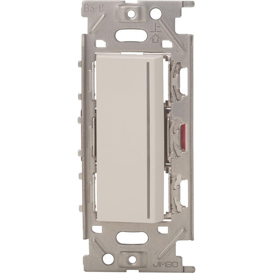 Jimbo Denki/NKW 3 way guide/check lamp switch set single pure white (PW) NKW01013