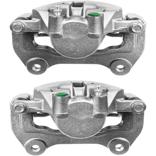 AutoShack BC3178PR Front Brake Caliper Assembly Pair Driver and passenger seat exchange for the passenger seats Chevrolet Equinox Impallamarib GMC Terrain Buick Lacrosal Cascada All Cadure Cadillac ELR V6