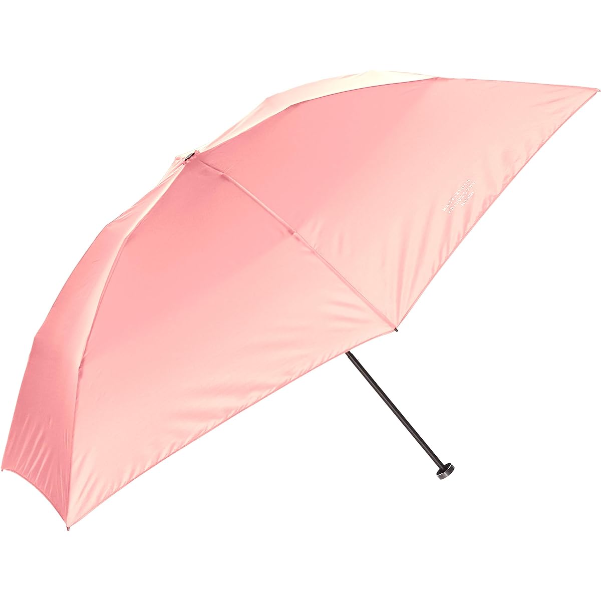[Moonbat] Folding Umbrella 21-431-20390-02 Men's Pink Japanese Rib 55cm (FREE Size)