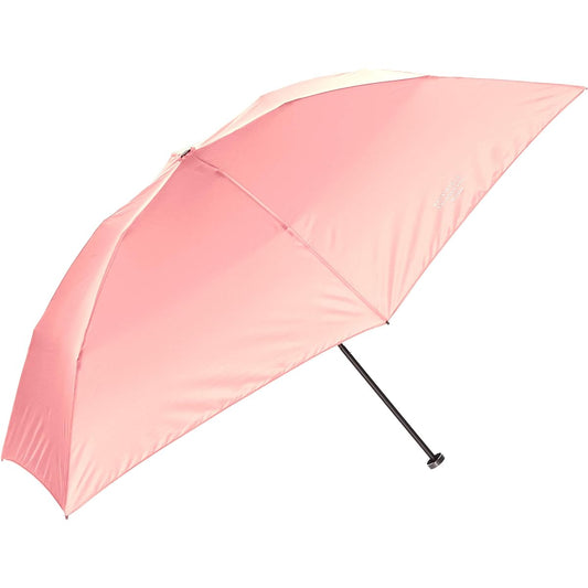 [Moonbat] Folding Umbrella 21-431-20390-02 Men's Pink Japanese Rib 55cm (FREE Size)