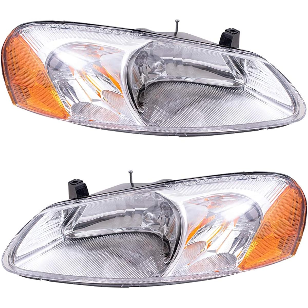 BROCK replacement set driver and headlights for passenger seats SEBRING STRATUS 4805821AA 4805820AA compatible