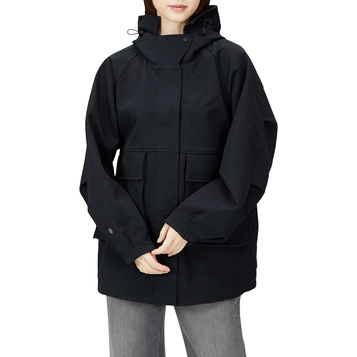 [Adidas] Jersey Top PRSRVE Oversized Fit 2 Layer Hooded Jacket IH885 Women's