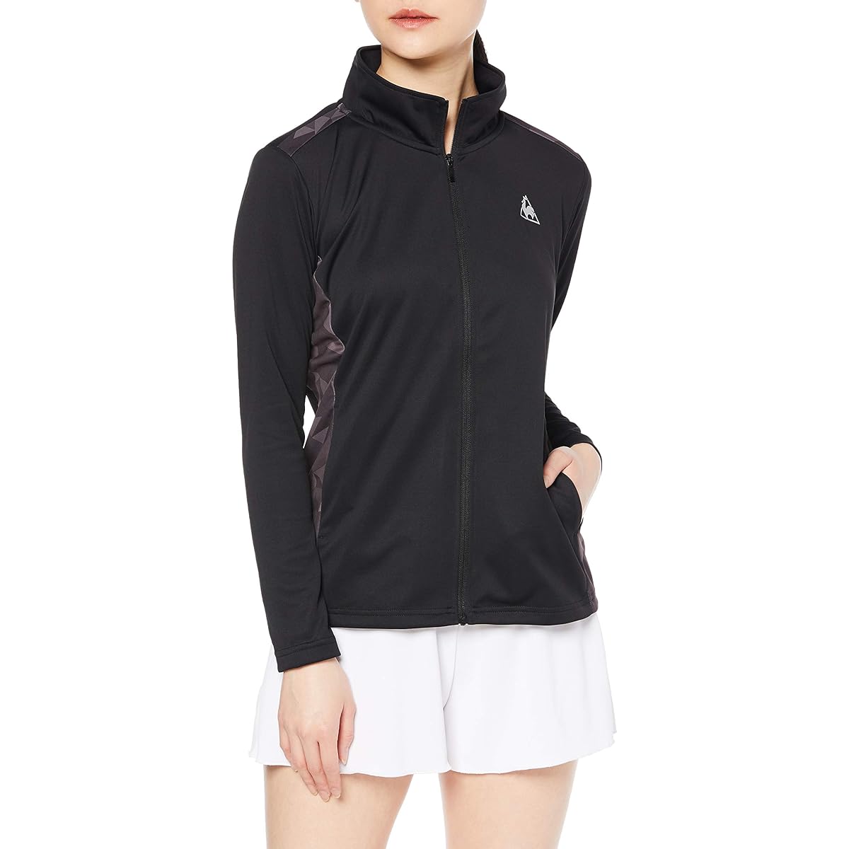 [Le Coq Sportif] Women's Tennis Long Sleeve Jersey Cooling Function Sweat Absorbent Quick Drying Stretch UV Protection (UPF50+)