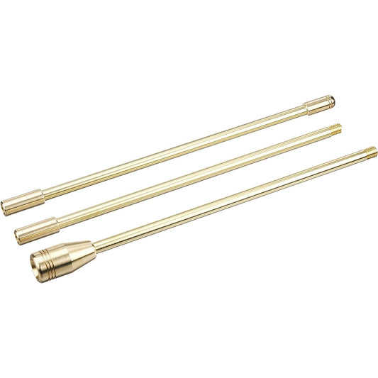 [Nara Dogu Seisakusho] ALL brass fire blowing stick "Nora Blaster" [Long ver.] 3 pieces 90cm Gold