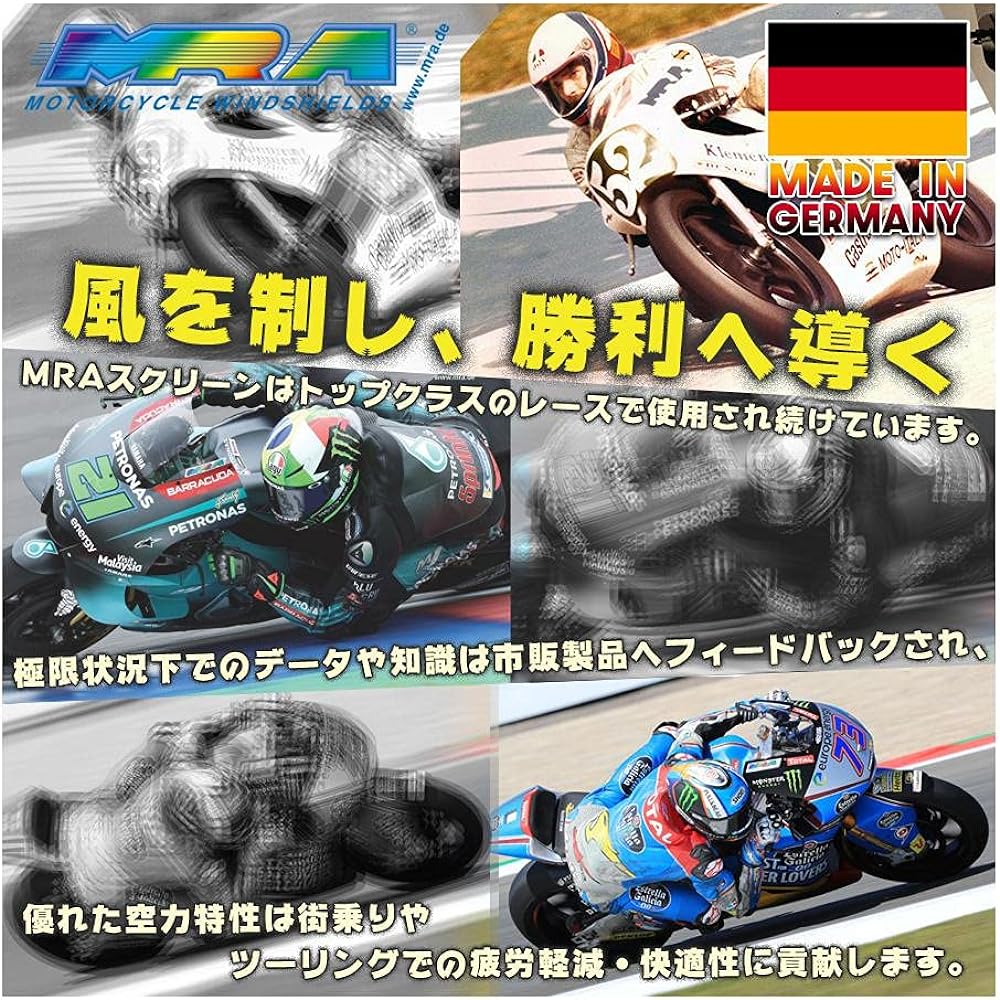 MRA Screen Touring Black TRACER900/GT (18-20)