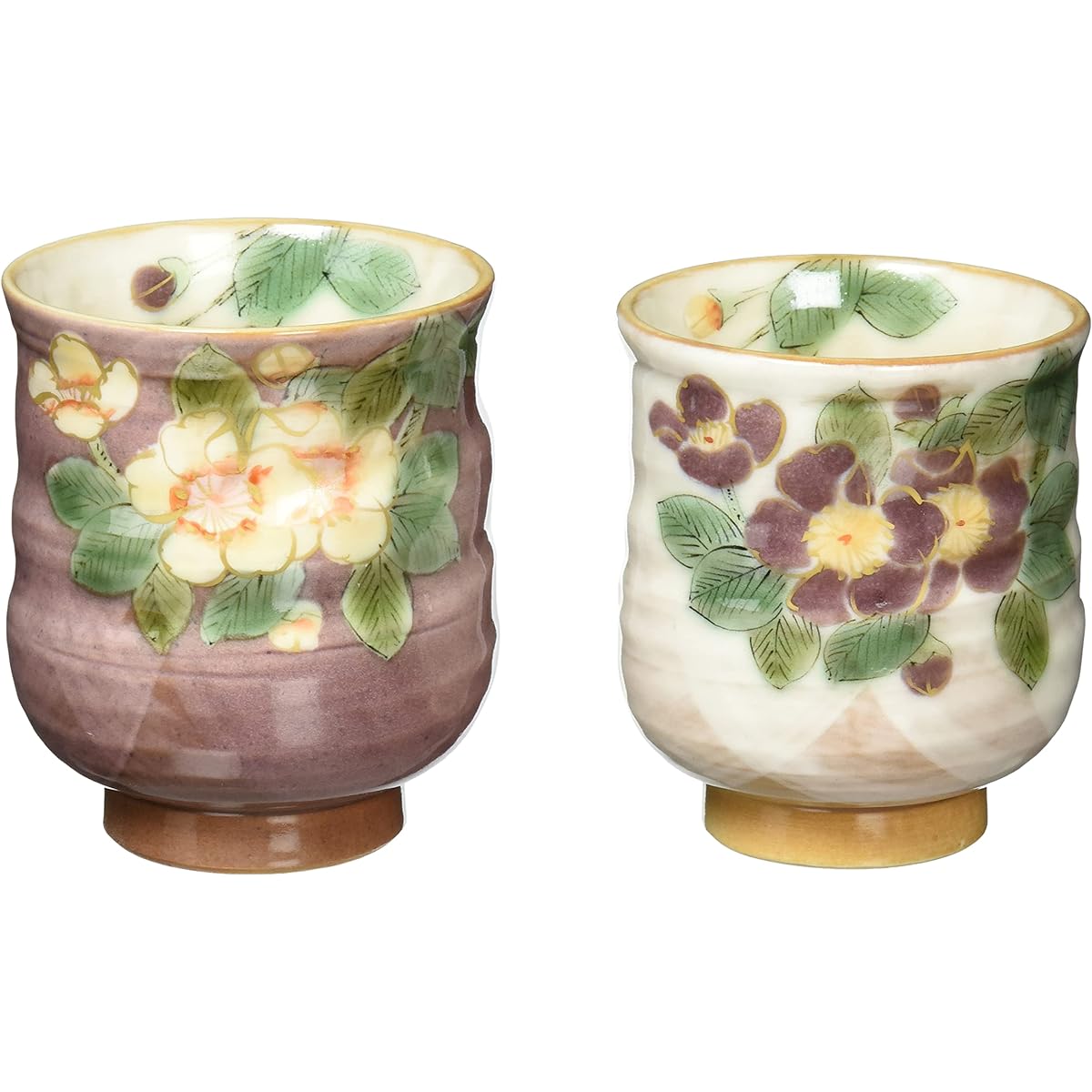 Maruyone Kutani ware set teacup Kaito K4-732