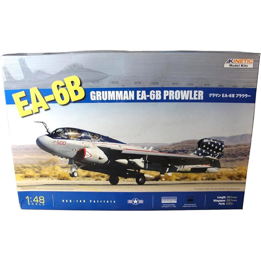 Kinetic 1/48 US Navy Grumman EA-6B Prowler Plastic Model KNE48022