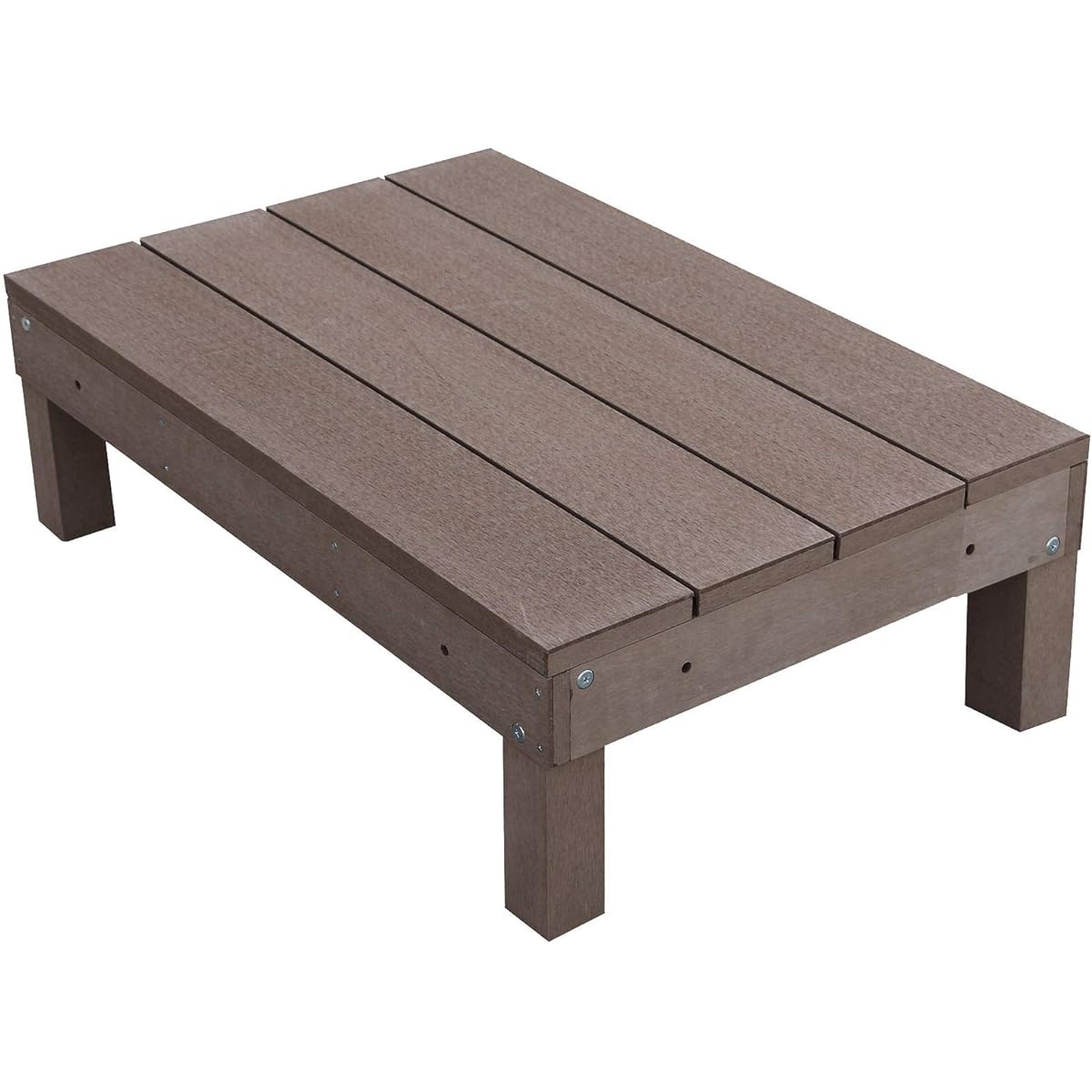 iGarden Wood Deck iWood Deck 60 Series i10368-1d60db Artificial Wooden Dark Brown 90cm x 59.8cm x 28cm Assembly Type 1 unit