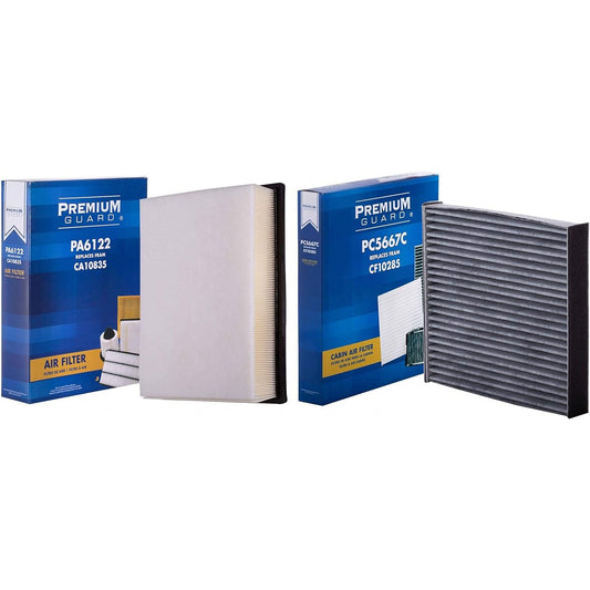 PG Kit Engine Air and Cabin Filter AC612225667 | 2019-10 Toyota 4 Runner 2019-10 Compatible with Lexus GX460
