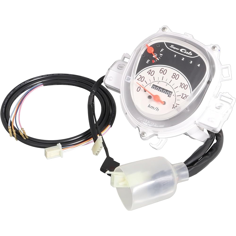 KITACO Speedmeter Super Cub 110 (JA44) Normal meter replacement type 140km/h display with gear position indicator 752-1439000