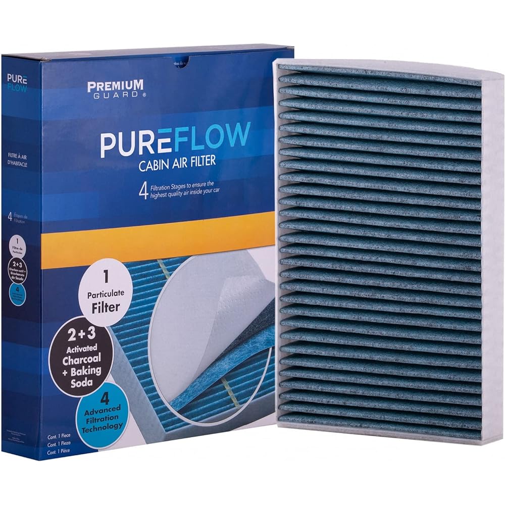 PureFlow Cabin Air Filter PC99490X | 2016-12 Compatible with TESLA S