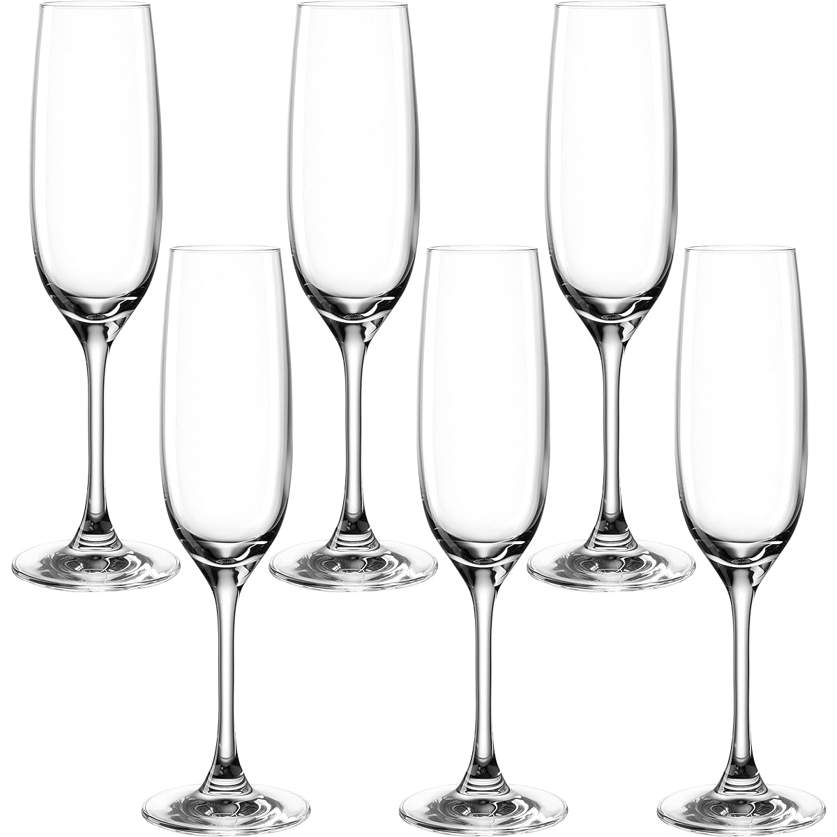 LEONARDO Champagne Glass Clear Size:∅6.7×H22.5cm Champagne Glass 190ml Ciao+ 061445 6 pieces