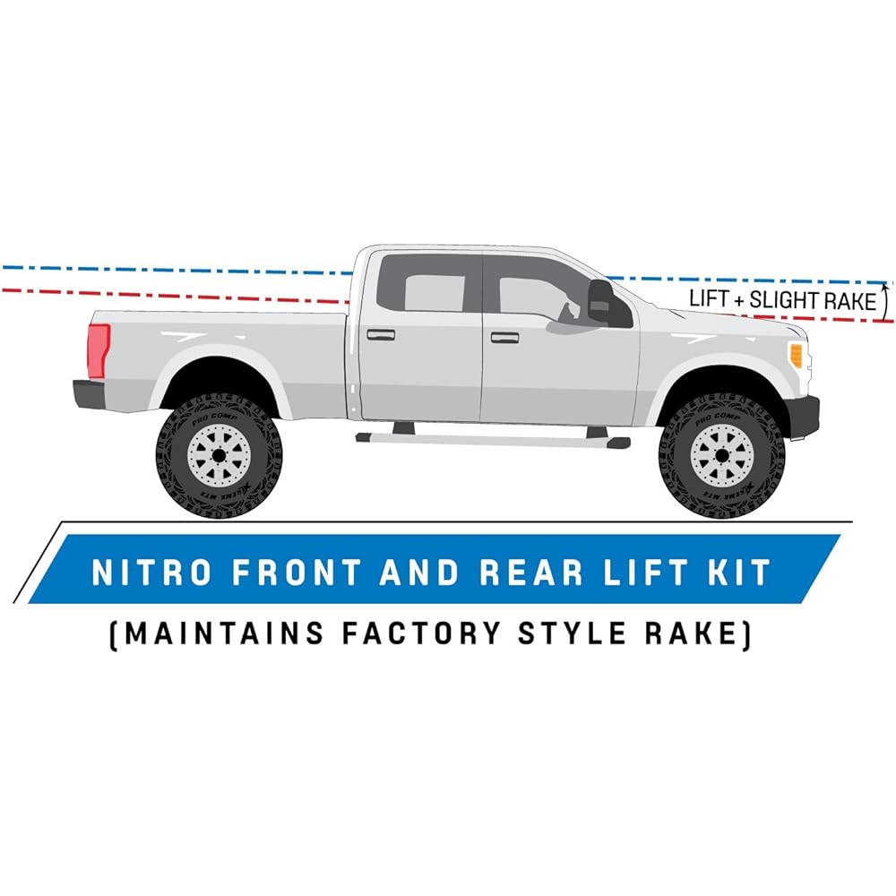 PRO COMP 65225K 3 inch front 1 inch rear suspension for lift kit tandra (not compatible with TRD series)