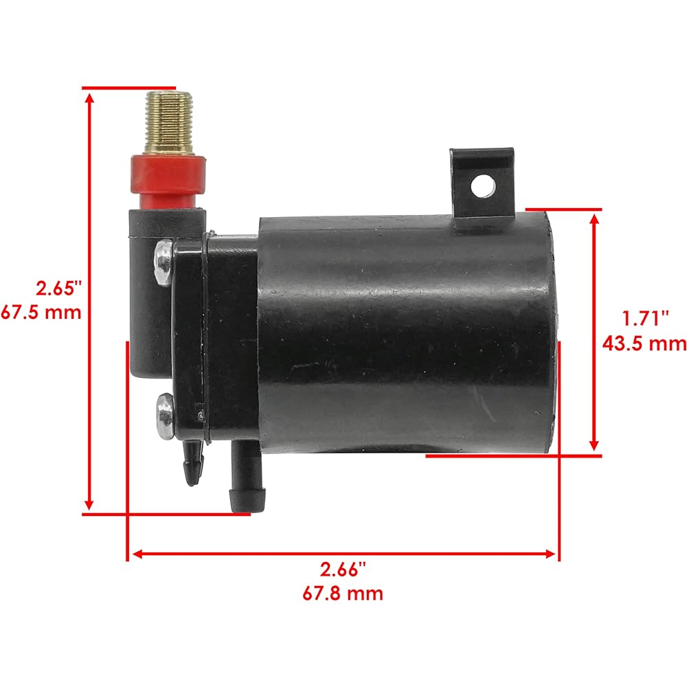 Caltric fuel Primer Choked Solenoid OMC Johnson Evinrude 0397909