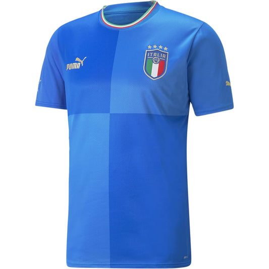 [PUMA] Soccer T-Shirt FIGC Home SS Replica Shirt 765643 Men's