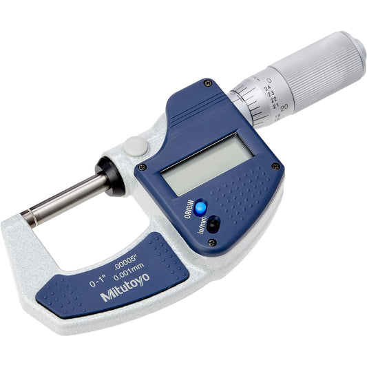 Mitutoyo 293-832-30 Digital Micrometer, w/o Output, Friction Thimble