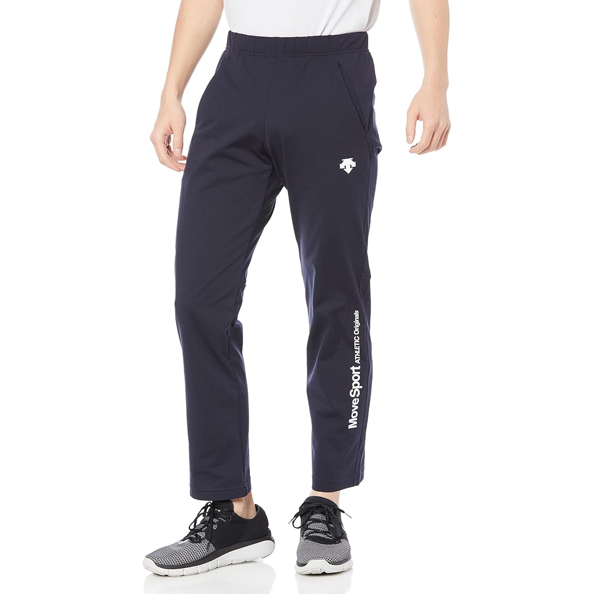 [DESCENTE] Men's Training Long Pants with Pockets, Stretch, Absorbent, Quick Drying, Dry DMMTJG10