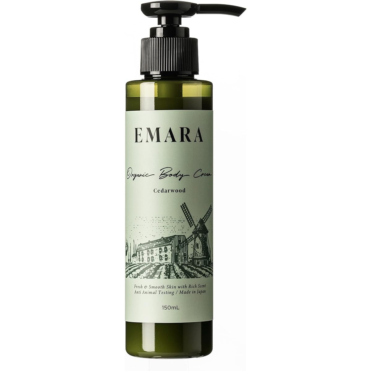 EMARA Organic Body Cream《Cedarwood》 (150ml)
