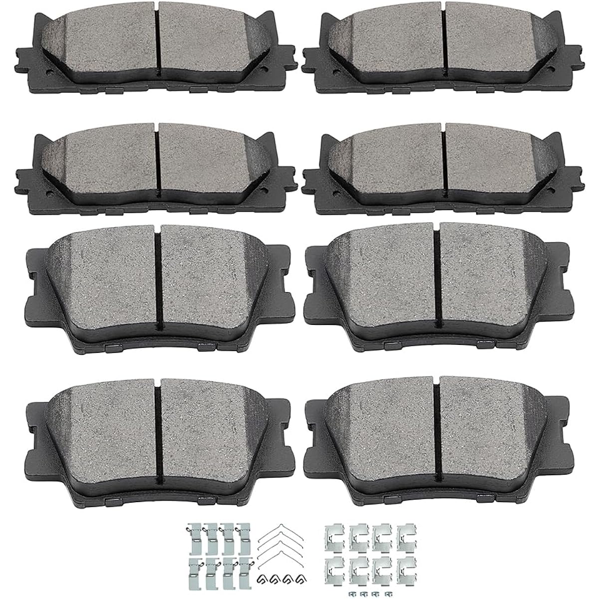 SCITOO Frontorian Ceramic Brake Pad 8 pieces