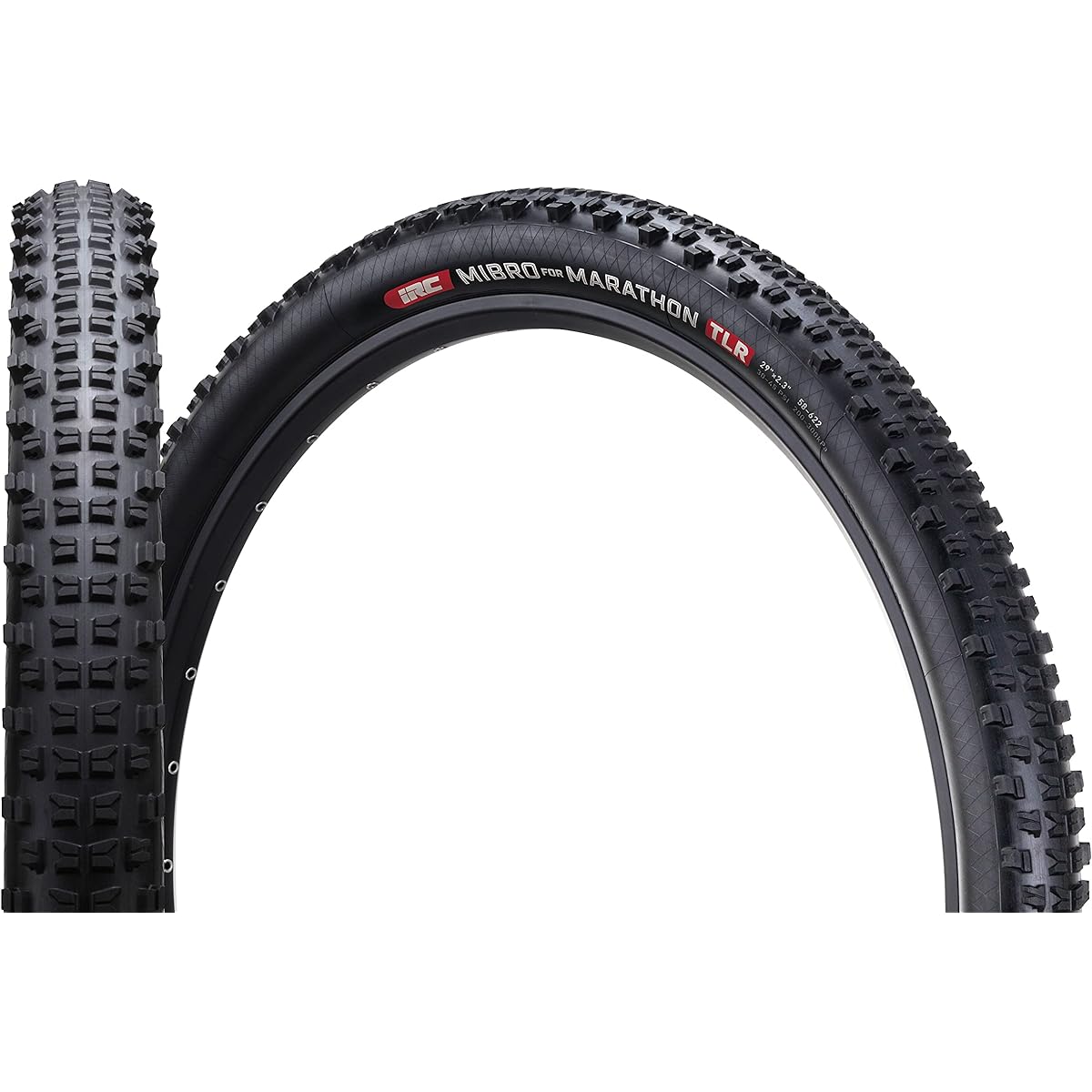 IRC TIRE Bicycle Tire MIBRO FOR MARATHON TUBELESS READY MIBRO for Marathon Tubeless Ready 700x53C (29 x 2.10)