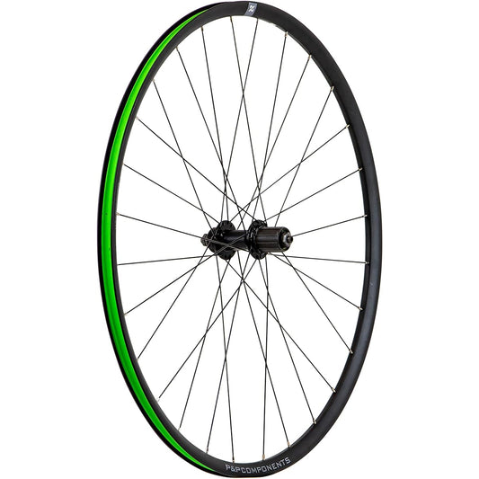 P&P COMPONENTS 700C Rear Wheel for Cross Bike Disc Brake WH-A1800RD-R Black