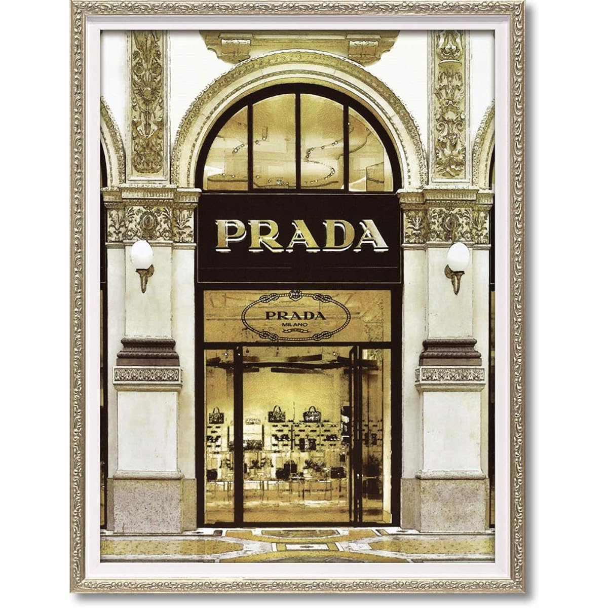 U-Power Homage Canvas Art S size "Designer Entrance 4" BC-07065