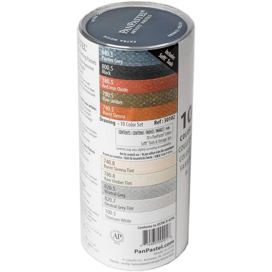Panpastel 10 color set drawing 30102