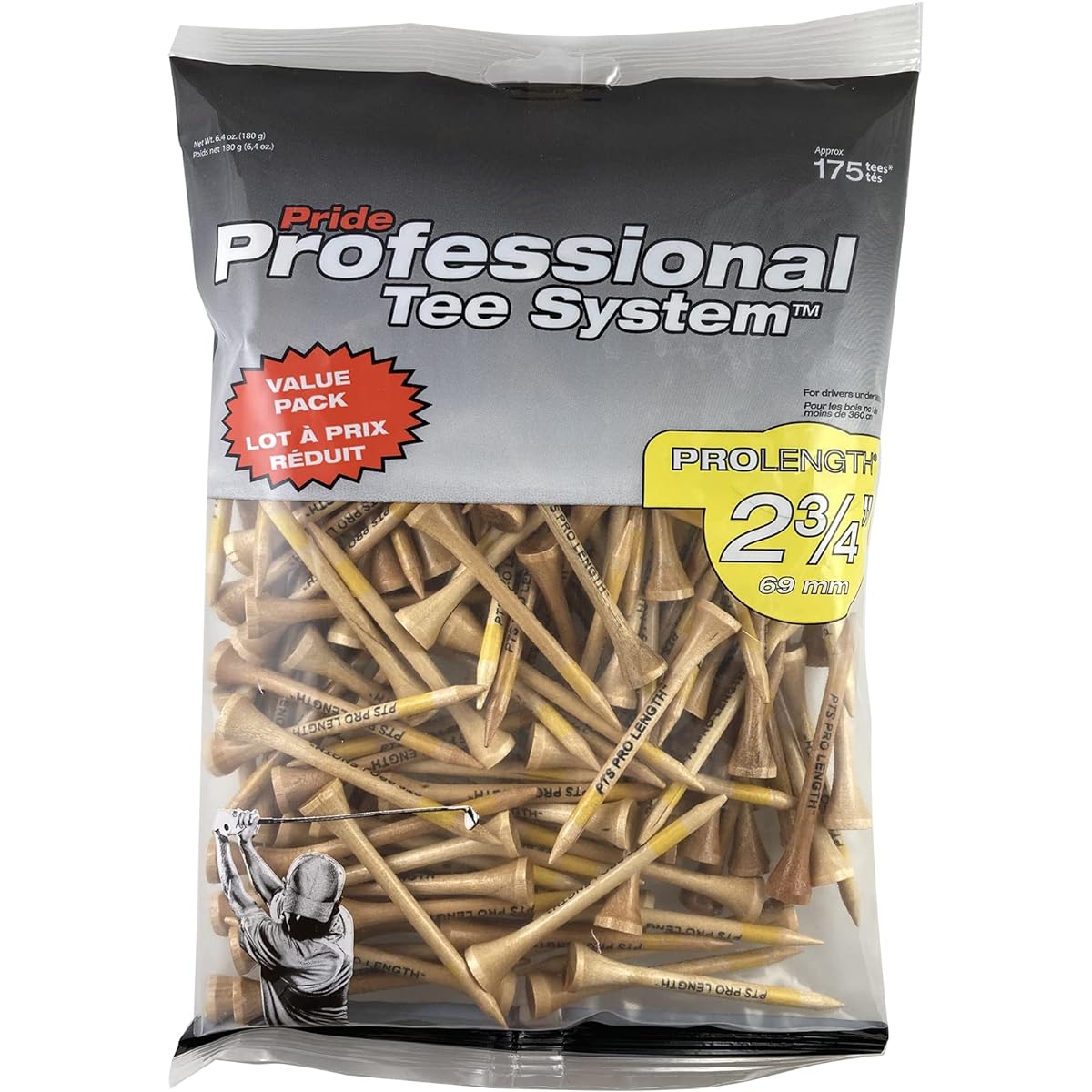 Pride Sports Large Capacity Value Pack 90 Pieces 120 Pieces 100 Pieces 75 Pieces 50 Pieces PrideSports Tee WPS0009