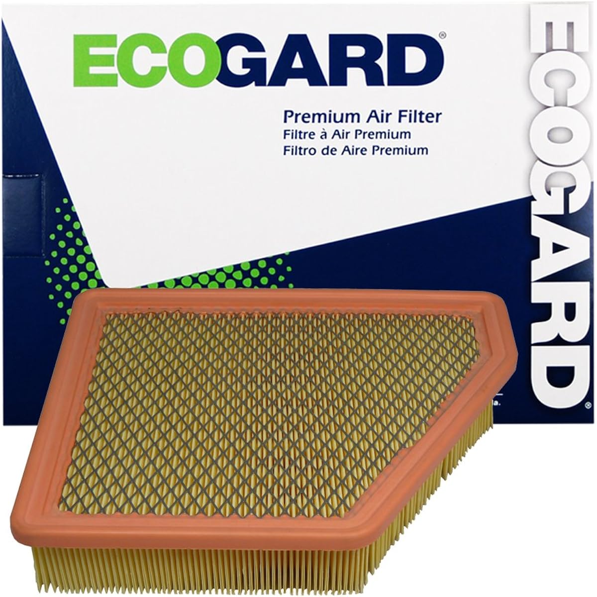 ECOGARD XA6102 Premium Engine Air Filter Chevrolet Camaro 3.6L 2010-2015 For Camaro 6.2L 2010-2015
