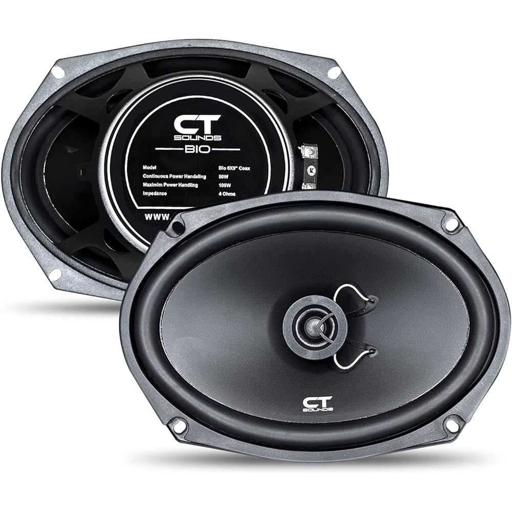 CT Sounds Bio-6x9-COX 6x9 Inch coaxial car speaker up to 200 waters pairs