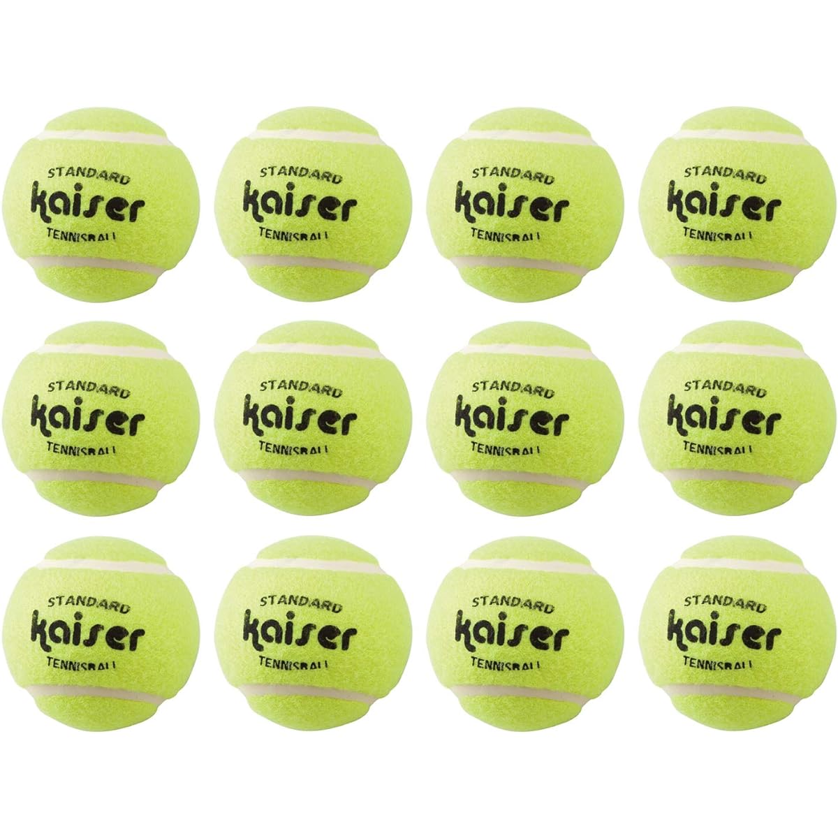 Kaiser Hard Tennis Ball <1P/2P/6P/12P> for Practice