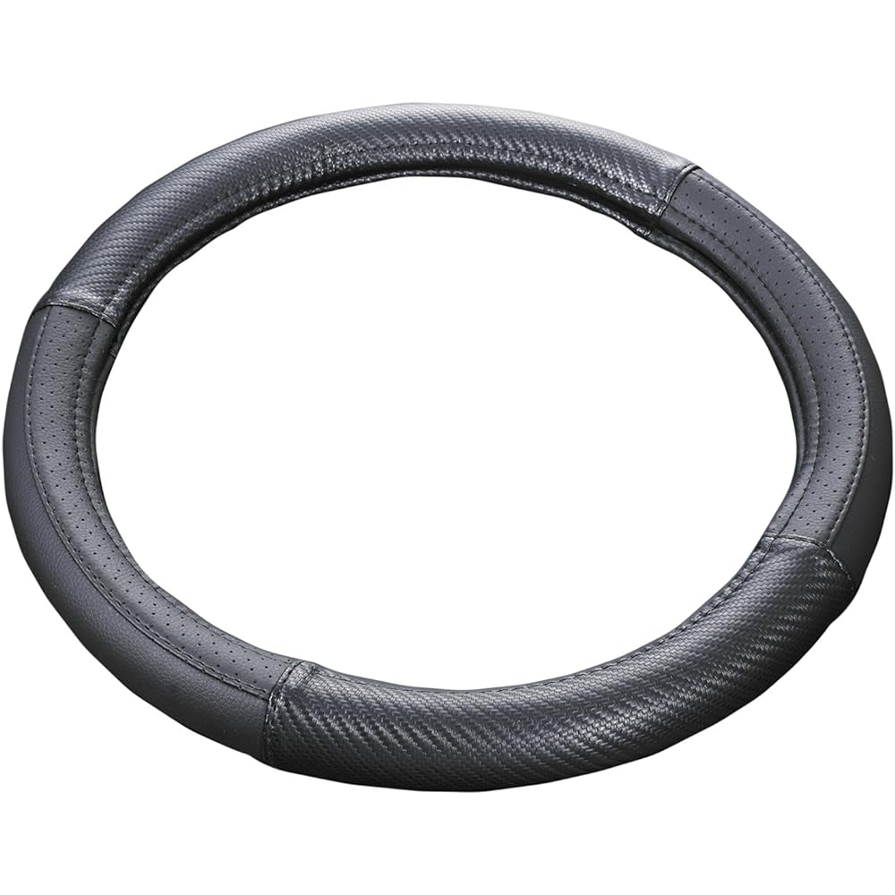 LANBO Steering Cover (LAMBO Design) Black LSTC-BK