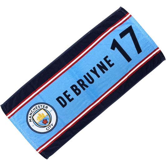 Manchester City Face Towel #17 DE BRUYNE MC53281