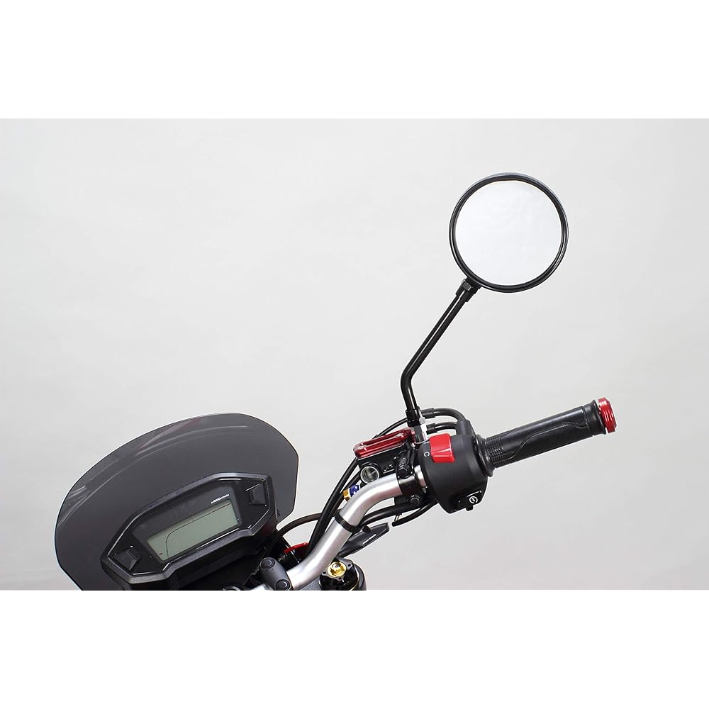 Special parts Takegawa Z mirror left and right set (with short & middle arm) M10 x P1.25 reverse screw general purpose 06-01-1129