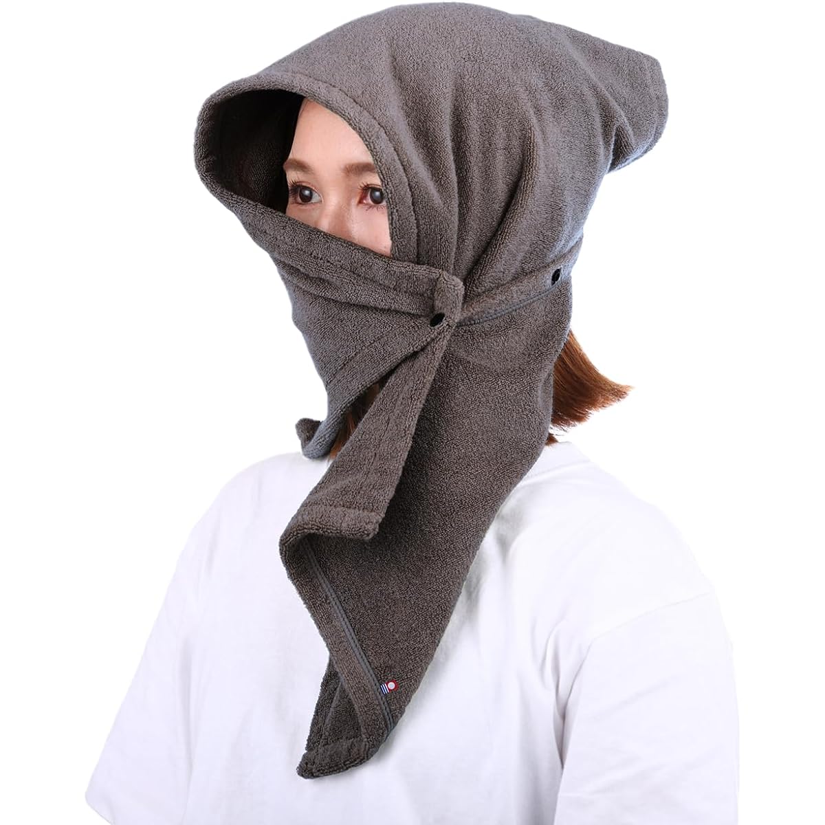 Minamoto Shoten [Sauna Hat Towel] 5 Covers Sauna Towel Sauna Hat Imabari
