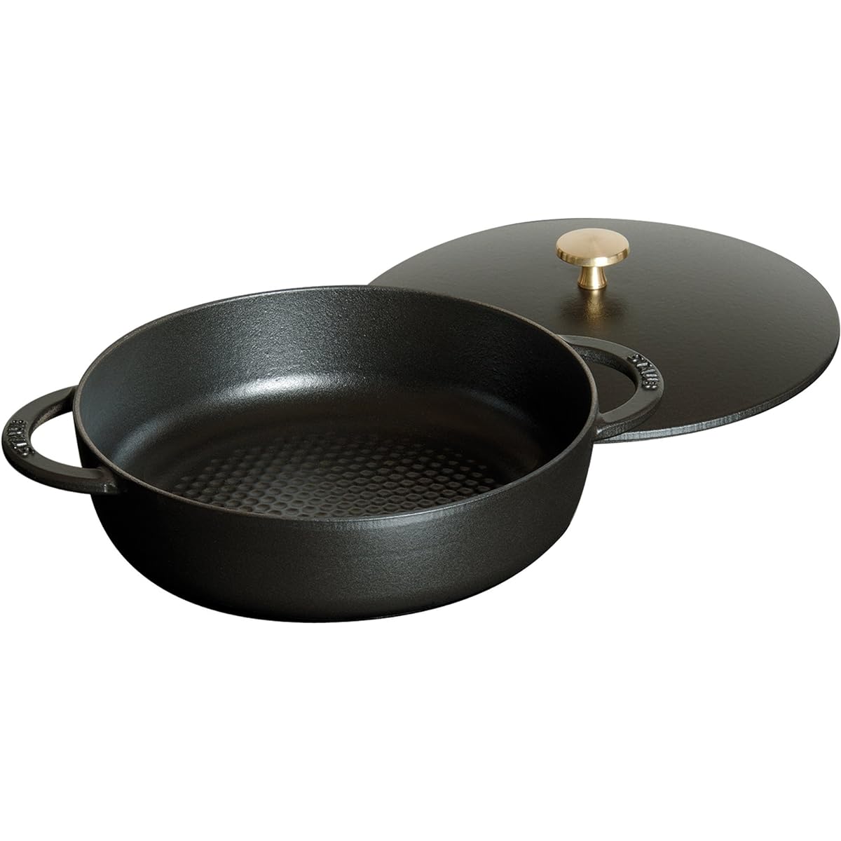 Staub Nidabeille Saute Pan 28cm Black 40509-331