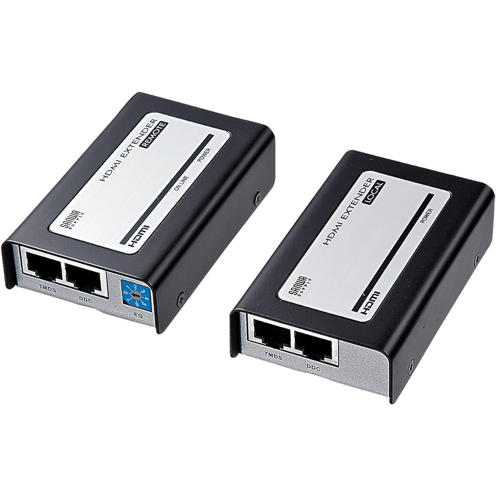 Sanwa Supply HDMI Extender Full HD/HDCP Compatible 1080p Up to 40m VGA-EXHD