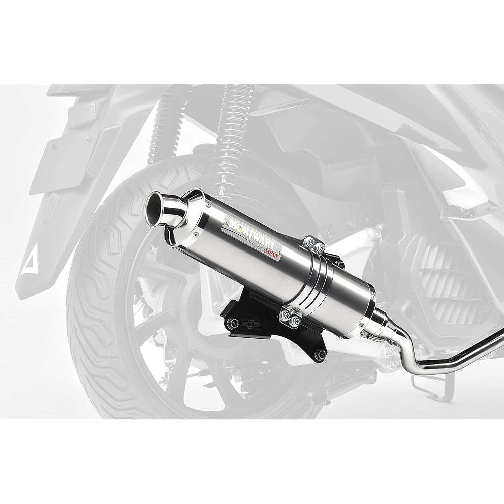 MORIWAKI Full Exhaust Muffler ZERO Anodized Titanium 18-20 PCX/PCX150/PCX HYBRID 01810-L31S1-00