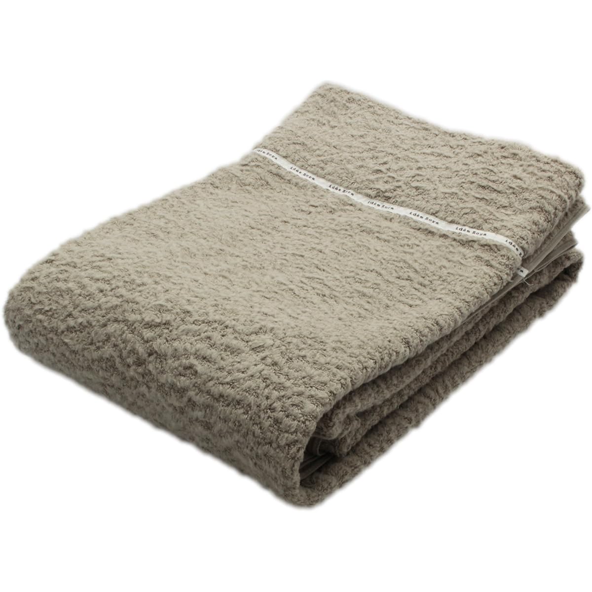 Imabari Towel Towel Blanket Idesola Natural Time Fluffy Gray Single (Approx. 140 x 190cm) IZ0268