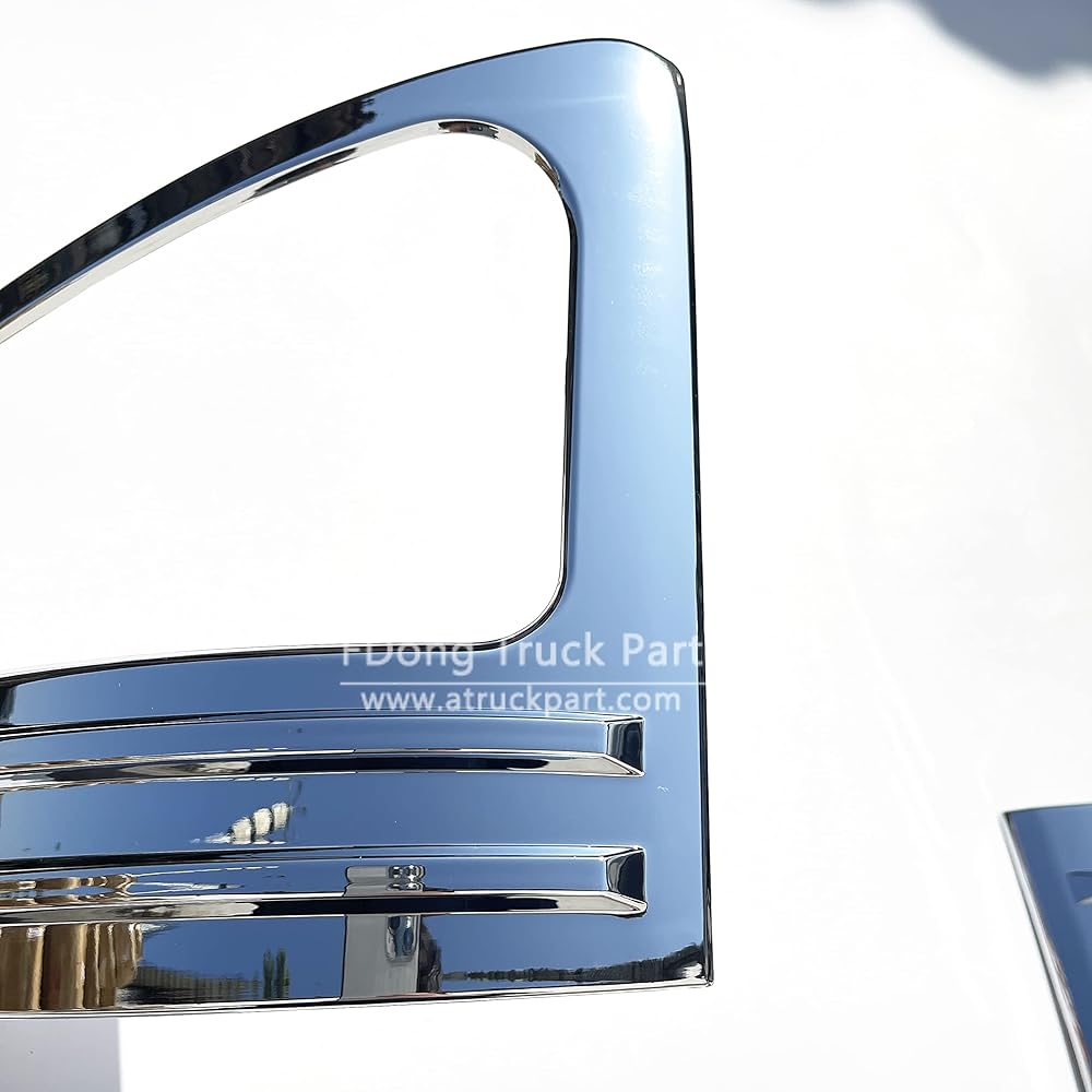 Isuzu 07 Forward 07 Elf High Cab/Wide Cab Plated Headlight Cover Turn Signal Lens Cover Corner Lamp Cover Plated Parts