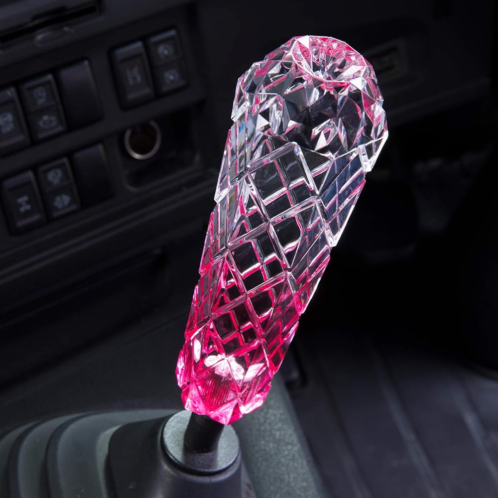 Original Shift Knob - Miyabi - 180mm Clear/Red 10/12X1.25･12X1.75 MI-MIN180-RE