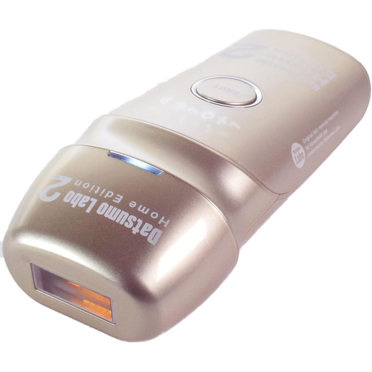 Hair Removal Lab Home Edition 2nd (Second) Gold DL011-G Full Body Hair Removal VIO Compatible Unisex Men Women IPL Light Home Hair Removal Device 450,000 Rounds Crystal Cooling No Gel Required