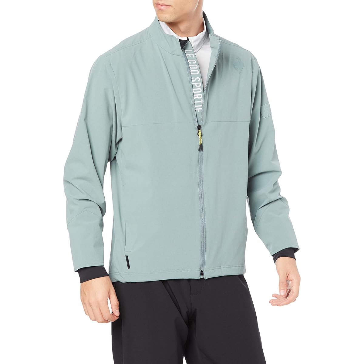 [Le Coq Sportif] 21 Fall/Winter Model Golf Blouson Full Zip Water Repellent Windproof Stretch UV QGMSJK04W Men's