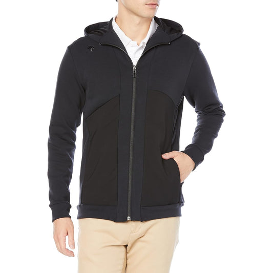 [DESCENTE] 22 Fall/Winter Model Golf Cut and Sew Jersey Jacket Stretch Windproof Heat Retention UV Care (UPF50+) Hybrid Men's