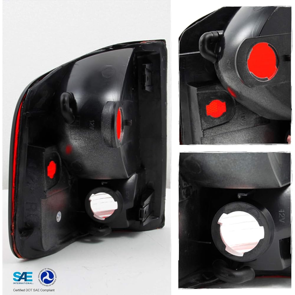 CHEVY S10 for pickup S-15 Somona Izu Honbled Clear Tail Light Brake Lamp Replacement Left+Right Right