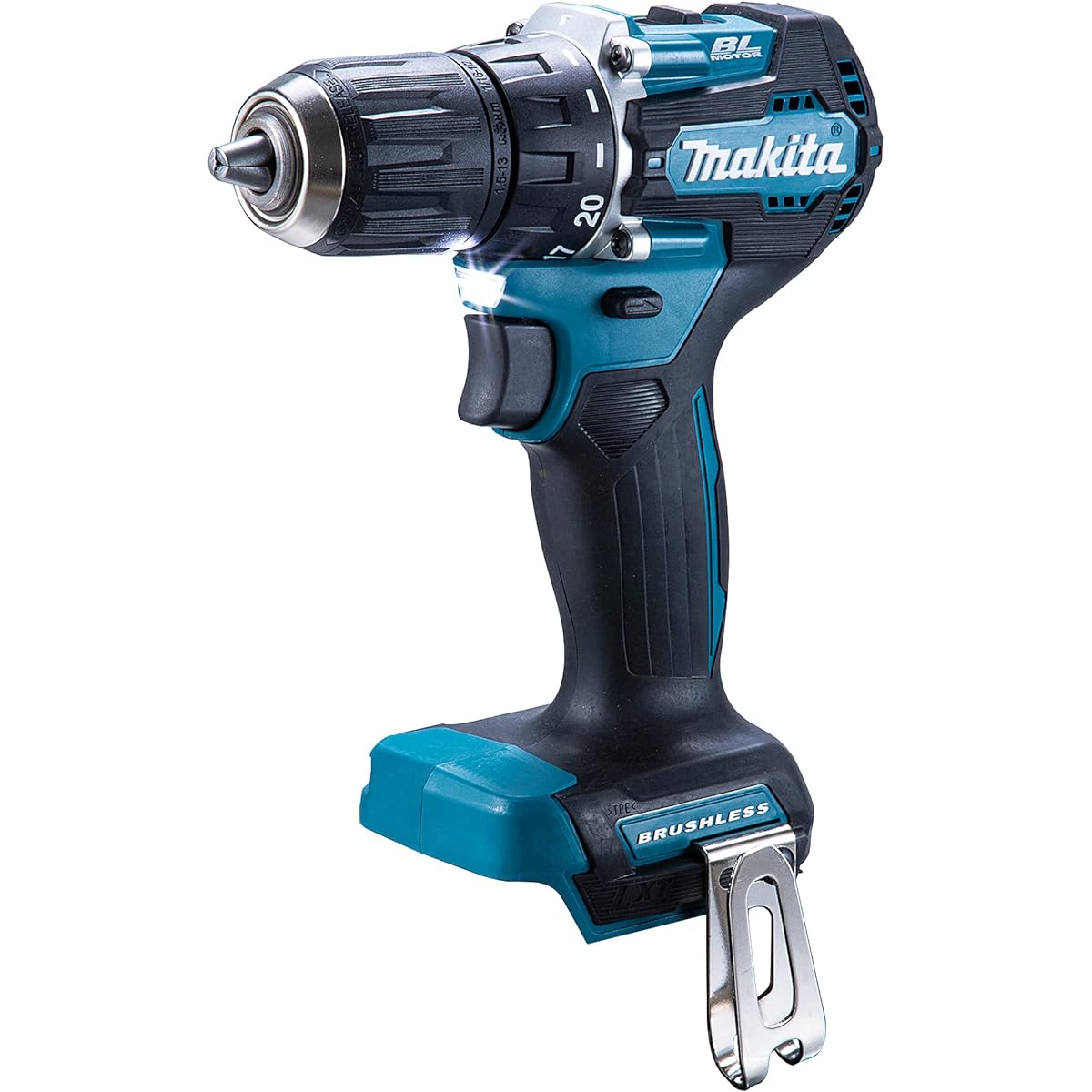 Makita Rechargeable Driver Drill 18V High Output, High Durability Battery/Charger/Case Sold Separately DF487DZ Blue